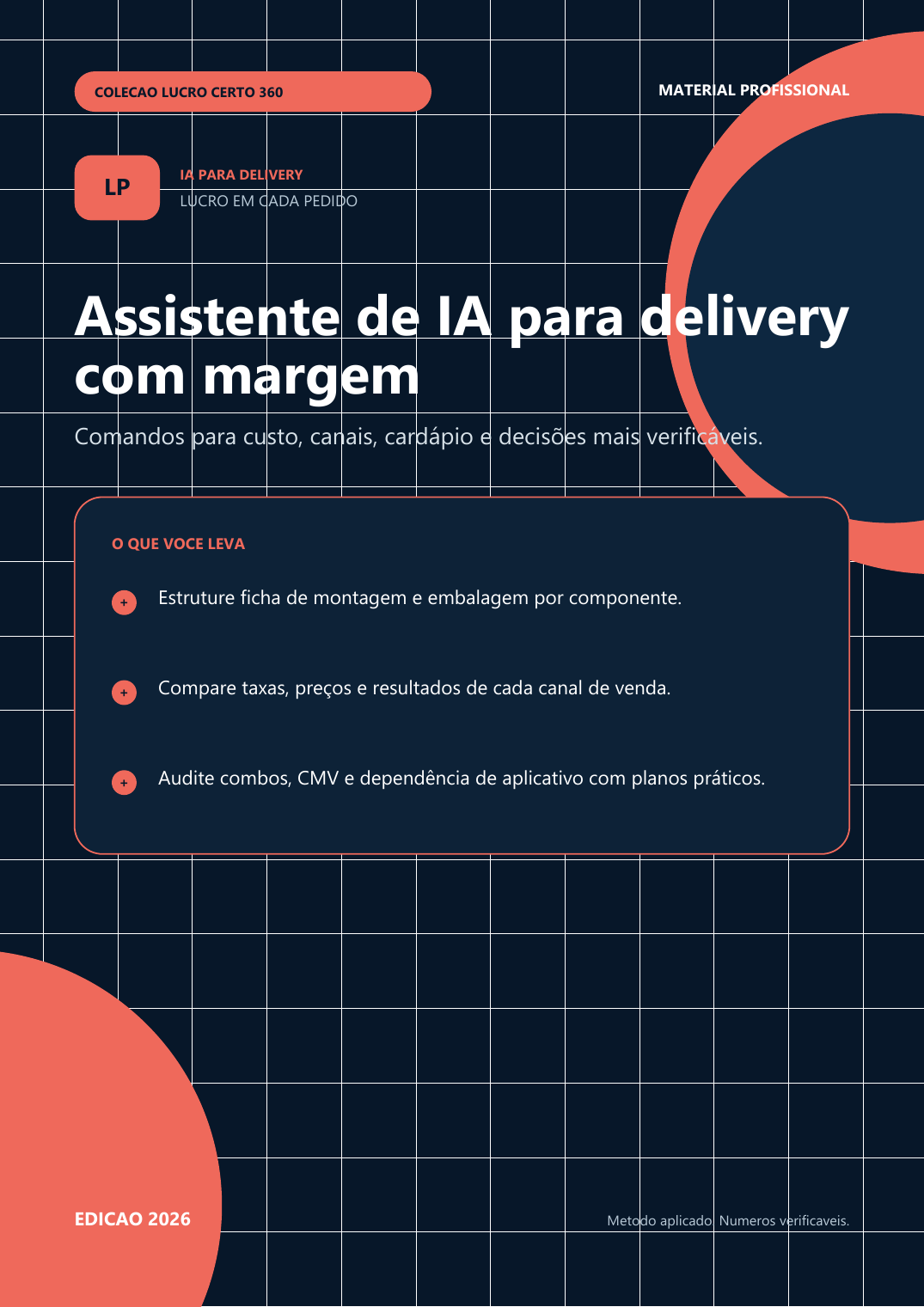 Capa do Assistente de IA para Delivery
